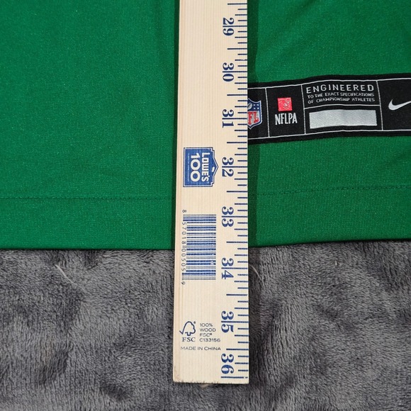 Nike Blank Front Saquon Barkley Men's Jersey Philadelphia Eagles XL‎ Green NWOT - Picture 7 of 8